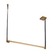 Kuzco Lighting - LP46841-VB-UNV - LED Linear Pendant - Laurence - Vintage Brass