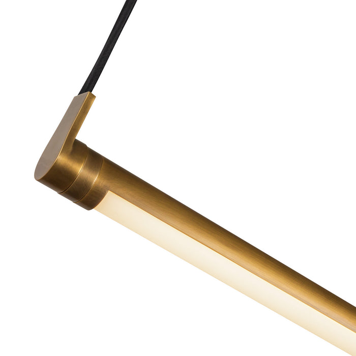 Kuzco Lighting - LP46841-VB-UNV - LED Linear Pendant - Laurence - Vintage Brass