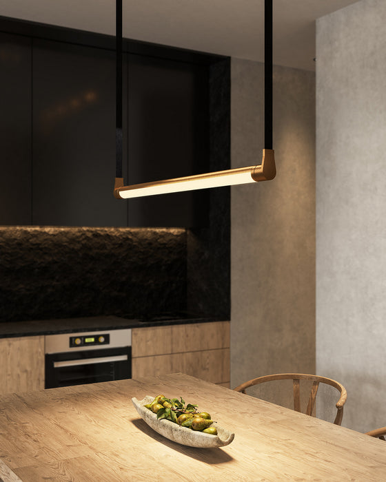 Kuzco Lighting - LP46841-VB-UNV - LED Linear Pendant - Laurence - Vintage Brass