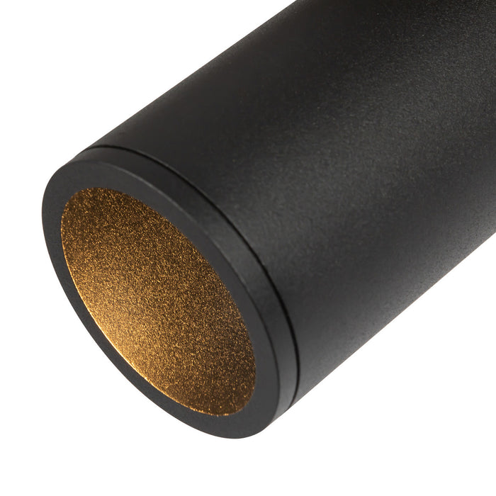 Kuzco Lighting - LD3-FM12W18-3036-BK-UNV-010 - LED Flush Mount - Lorna - Black