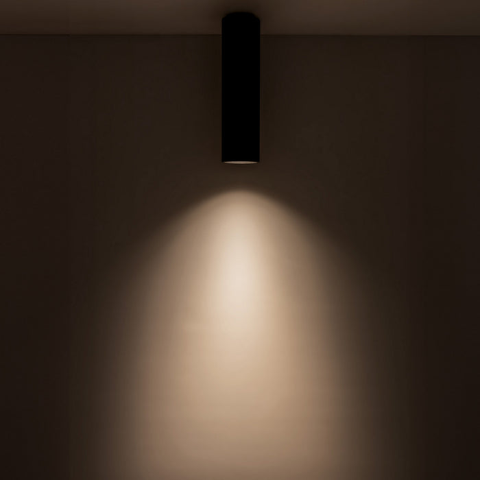 Kuzco Lighting - LD3-FM12W18-3036-BK-UNV-010 - LED Flush Mount - Lorna - Black