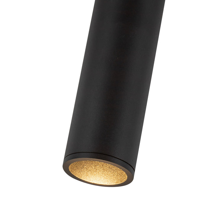 Kuzco Lighting - LD2-SM12W12-3036-BK-UNV-010 - LED Ceiling Mount - Lorna - Black