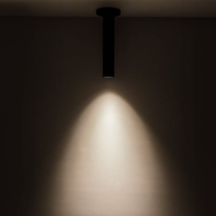 Kuzco Lighting - LD2-SM12W12-3036-BK-UNV-010 - LED Ceiling Mount - Lorna - Black