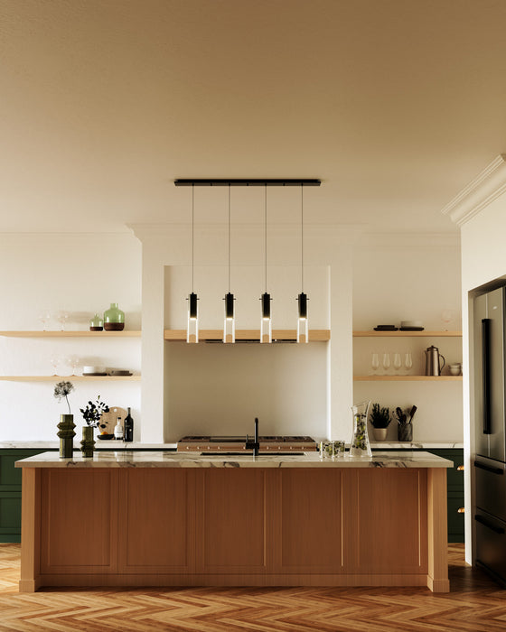 Kuzco Lighting - MP21703BK-04 - LED Pendant - Lena - Black