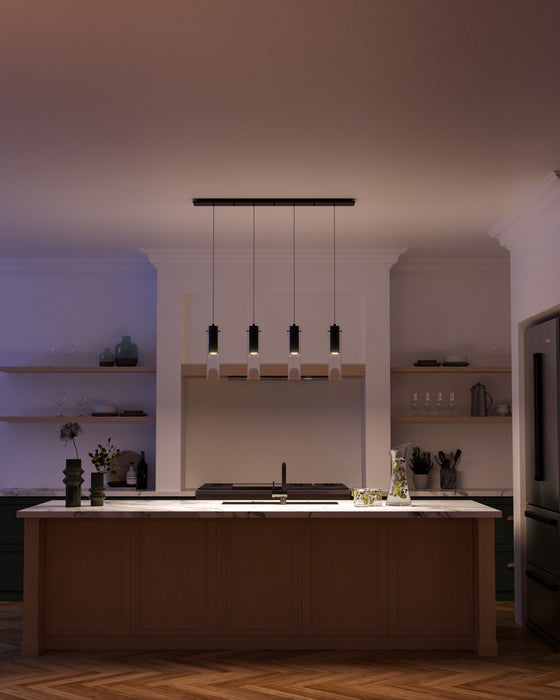 Kuzco Lighting - MP21703BK-04 - LED Pendant - Lena - Black