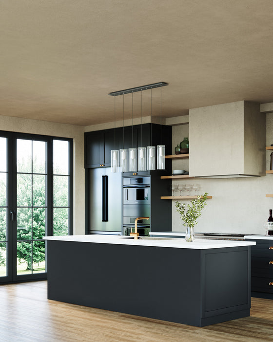 Kuzco Lighting - MP4401CH-06 - LED Pendant - Champagne - Chrome