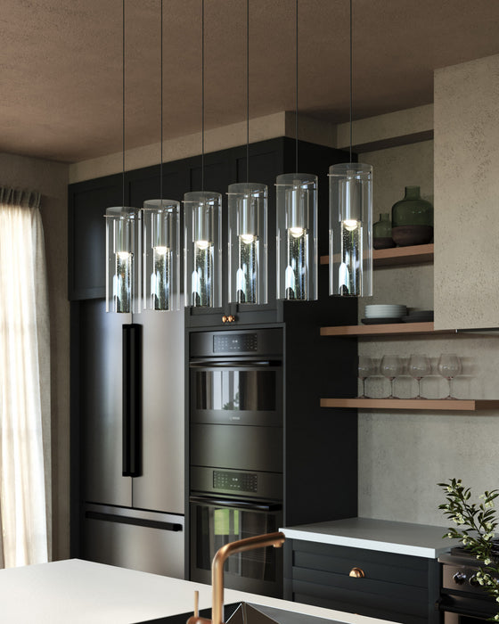 Kuzco Lighting - MP4401CH-06 - LED Pendant - Champagne - Chrome