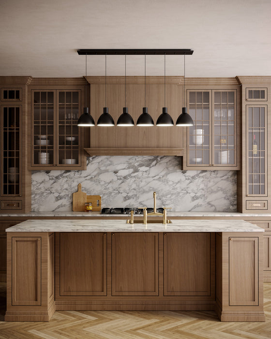 Kuzco Lighting - MP1706BK-04 - LED Pendant - Chroma - Black