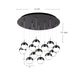 Kuzco Lighting - MP402801BC-13 - LED Pendant - Pluto - Black Chrome