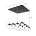 Kuzco Lighting - MP402801BC-16 - LED Pendant - Pluto - Black Chrome