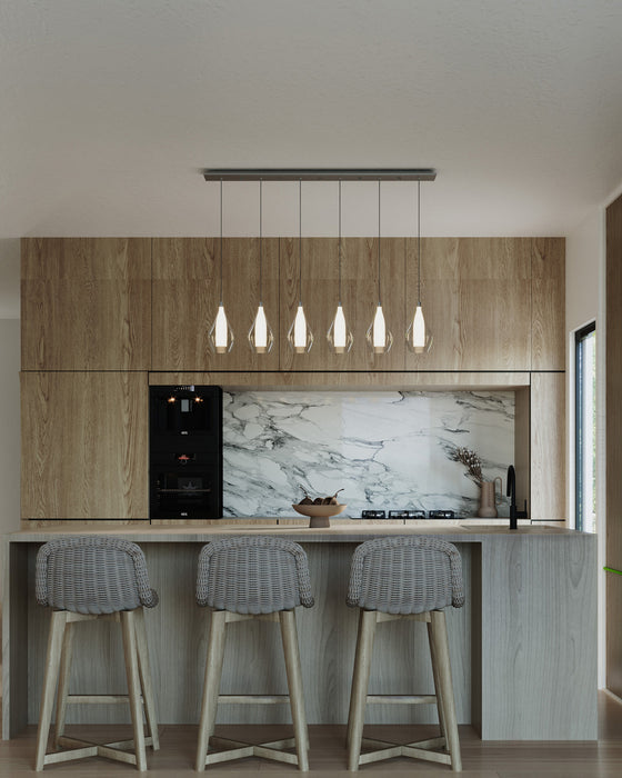 Kuzco Lighting - MP3005CH-06 - LED Pendant - Victoria - Chrome