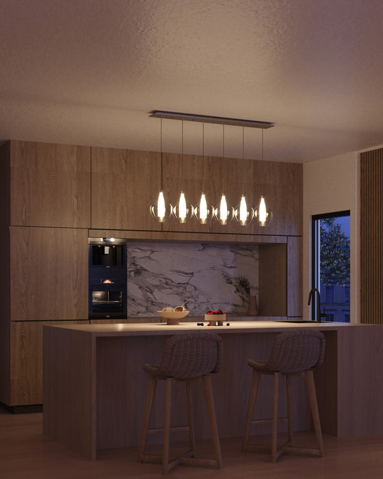 Kuzco Lighting - MP3007CH-06 - LED Pendant - Victoria - Chrome