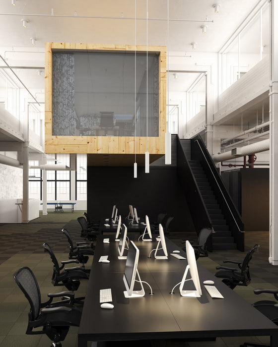 Kuzco Lighting - LD2-SM04W08-3036-WH-UNV-010 - LED Ceiling Mount - Lorna - White