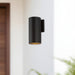 Kuzco Lighting - LD4-WS09W20-3036-BK-UNV-010 - LED Outdoor Wall Sconce - Lorna - Black