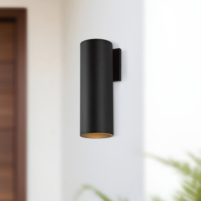 Kuzco Lighting - LD4-WS12W24-3036-BK-UNV-010 - LED Outdoor Wall Sconce - Lorna - Black