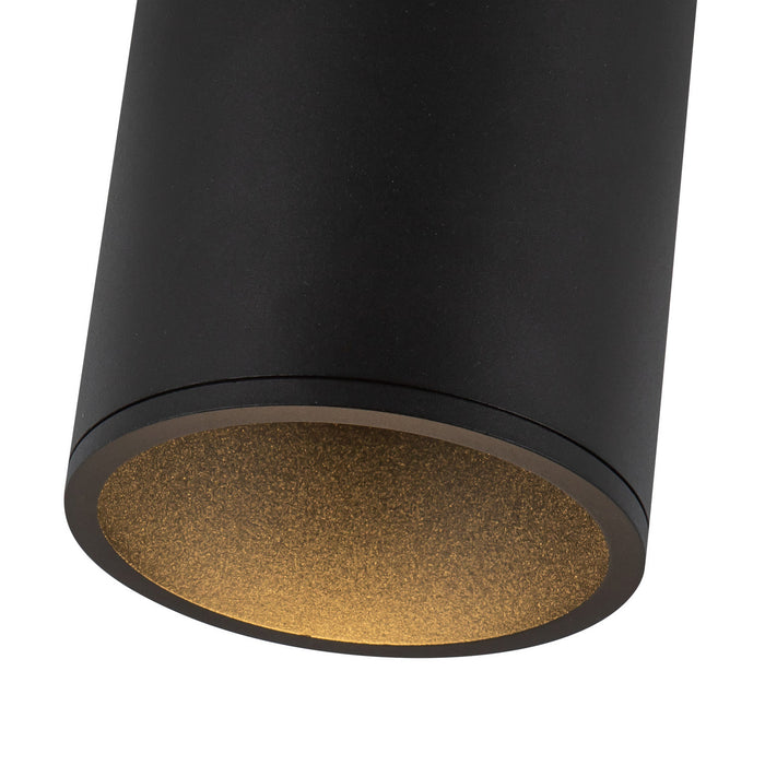 Kuzco Lighting - LD4-FM08W20-3036-BK-UNV-010 - LED Flush Mount - Lorna - Black