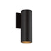 Kuzco Lighting - LD3-WS09W14-3036-BK-UNV-010 - LED Outdoor Wall Sconce - Lorna - Black