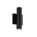 Kuzco Lighting - LD2-UD09W14-3036-BK-UNV-010 - LED Wall Sconce - Lorna - Black