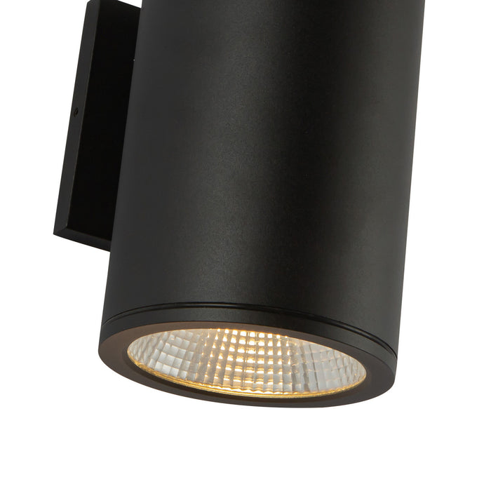 Kuzco Lighting - EW265107-BK - LED Outdoor Wall Sconce - Nordic - Black