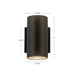 Kuzco Lighting - EW264207-BK - LED Outdoor Wall Sconce - Nordic - Black