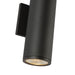 Kuzco Lighting - EW264212-BK - LED Outdoor Wall Sconce - Nordic - Black