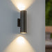 Kuzco Lighting - EW264212-BK - LED Outdoor Wall Sconce - Nordic - Black