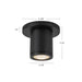 Kuzco Lighting - EC262103-BK - LED Outdoor Ceiling Mount - Nordic - Black