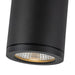 Kuzco Lighting - EC262106-BK - LED Outdoor Ceiling Mount - Nordic - Black
