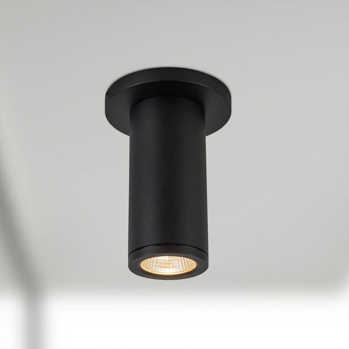 Kuzco Lighting - EC262106-BK - LED Outdoor Ceiling Mount - Nordic - Black