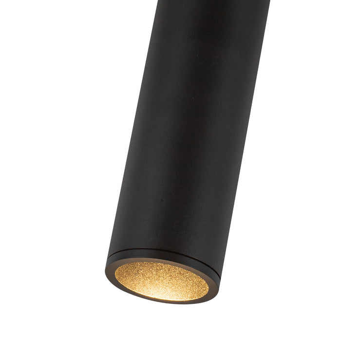 Kuzco Lighting - LD2-PD08W10-3036-BK-UNV-010 - LED Pendant - Lorna - Black