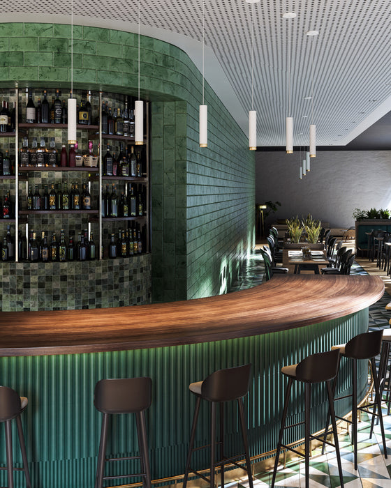 Kuzco Lighting - LD2-PD12W12-3036-WH-UNV-010 - LED Pendant - Lorna - White