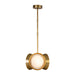 Alora - PD320313VB-UNV - LED Pendant - Alonso - Vintage Brass