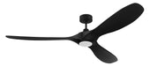 Craftmade - EVY72FB3-NWF - 72" Ceiling Fan - Envy 72" Ceiling Fan Damp Rated no Wifi - Flat Black
