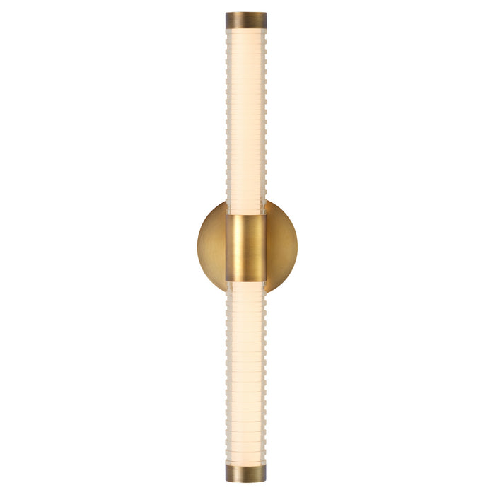 Quorum - 3-5214-56 - LED Wall Sconce - Vaden - Brushed Brass