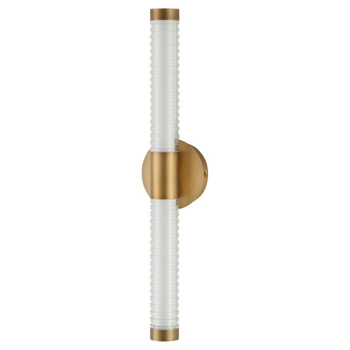Quorum - 3-5214-56 - LED Wall Sconce - Vaden - Brushed Brass