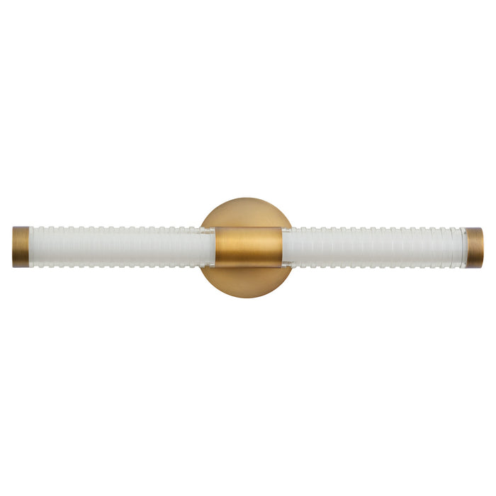 Quorum - 3-5214-56 - LED Wall Sconce - Vaden - Brushed Brass