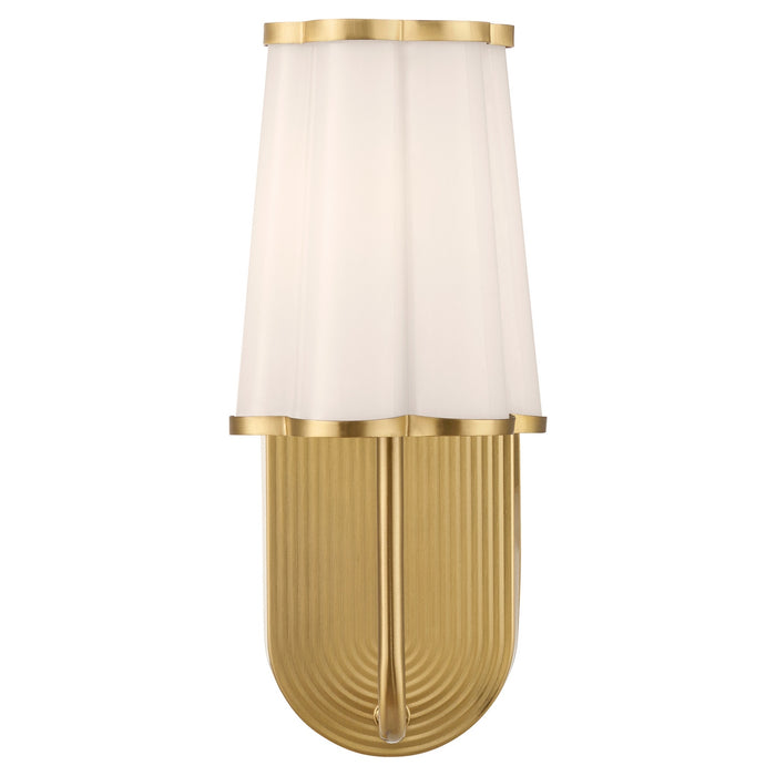 Quorum - 5229-1-80 - One Light Wall Mount - Belinder - Aged Brass