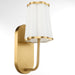 Quorum - 5229-1-80 - One Light Wall Mount - Belinder - Aged Brass