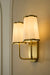 Quorum - 5229-2-80 - Two Light Wall Mount - Belinder - Aged Brass