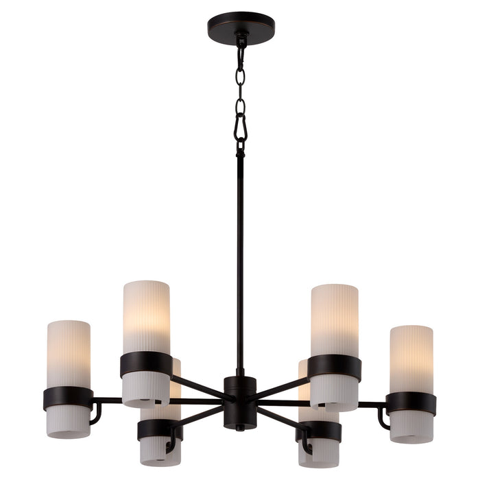 Quorum - 6169-6-36 - Six Light Chandelier - Sojourn - Bronze