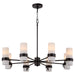 Quorum - 6169-8-36 - Eight Light Chandelier - Sojourn - Bronze