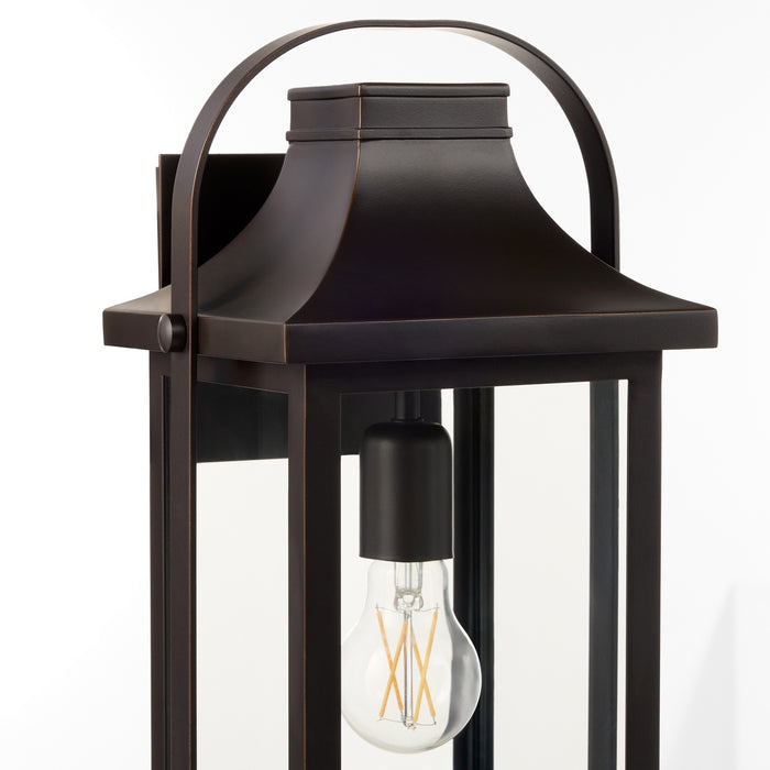 Quorum - 741-17-36 - One Light Lantern - Downey - Bronze