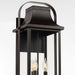 Quorum - 741-23-36 - Three Light Lantern - Downey - Bronze