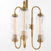 Quorum - 8015-3-47 - Three Light Pendant - Whitmire - Brushed Brass