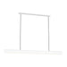 Visual Comfort Modern - PBLS79927MW - LED Linear Chandelier - Cloak - Matte White