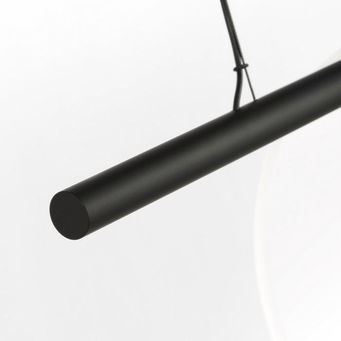 Visual Comfort Modern - PBLS80827BEG - LED Linear Chandelier - Trace - Nightshade Black