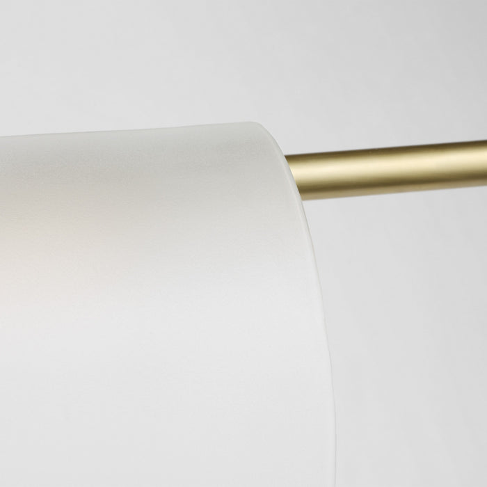 Visual Comfort Modern - PBLS80727HABEG - LED Linear Chandelier - Trace - Hand-Rubbed Antique Brass