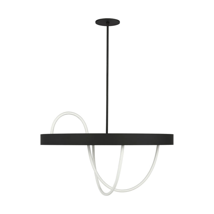 Visual Comfort Modern - SLCH86427B - LED Chandelier - Uneri - Nightshade Black