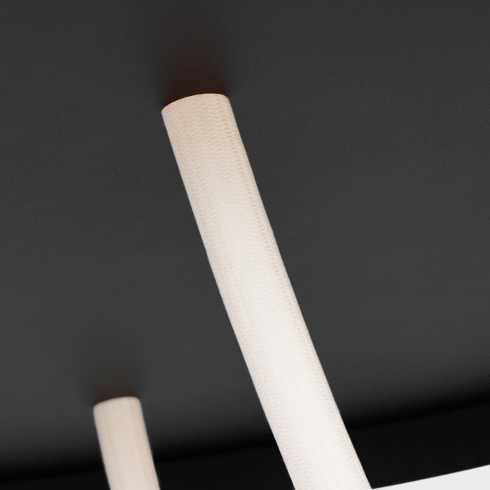 Visual Comfort Modern - SLCH86427B - LED Chandelier - Uneri - Nightshade Black