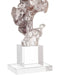 Currey and Company - 1200-0974 - Sculpture - Faux - Purple Pink/Clear
